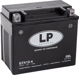 LANDPORT (LP) GTX12-4 MOTOR GEL ACCU 12 VOLT 10,0 AH (51012 - MG LTX12-4)