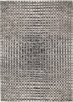 Landscape Cliff Charcoal 1027 Vloerkleed - 170x240 - Rechthoek - Laagpolig Tapijt - Modern - Taupe, Zwart_wit