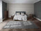 Landscape Cliff Charcoal 1027 Vloerkleed - 170x240 - Rechthoek - Laagpolig Tapijt - Modern - Taupe, Zwart_wit