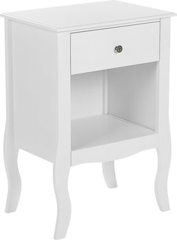 LANE - Bijzettafel - Wit - MDF