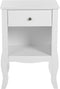 LANE - Bijzettafel - Wit - MDF