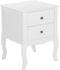 LANE - Nachtkastje - Wit - MDF