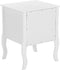 LANE - Nachtkastje - Wit - MDF