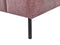 LANNILS - Chaise longue - Roze - Linkszijdig - Polyester