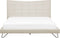 LANNION - Tweepersoonsbed - Beige - 160 x 200 cm - Polyester