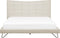 LANNION - Tweepersoonsbed - Beige - 160 x 200 cm - Polyester