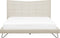 LANNION - Tweepersoonsbed - Beige - 160 x 200 cm - Polyester
