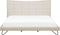 LANNION - Tweepersoonsbed - Beige - 180 x 200 cm - Polyester