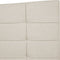 LANNION - Tweepersoonsbed - Beige - 180 x 200 cm - Polyester
