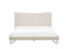 LANNION - Tweepersoonsbed - Beige - 180 x 200 cm - Polyester