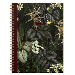 Lannoo Graphics 2025 jaaragenda - 170 x 230mm - met metalen spiraal - reeks: Botanic