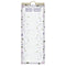 Lannoo Graphics - Birthday Calender - Verjaardagskalender - FLOWERS - All-over - 4Talig - 130 x 325 mm
