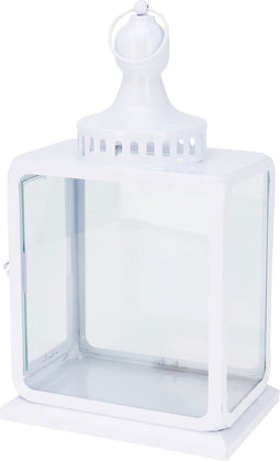 Lantaarn 22x38 cm wit