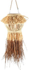 Lantaarn hang raffia naturel, 22x60 cm