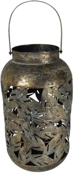Lantaarn luna leaf d22.5h40cm