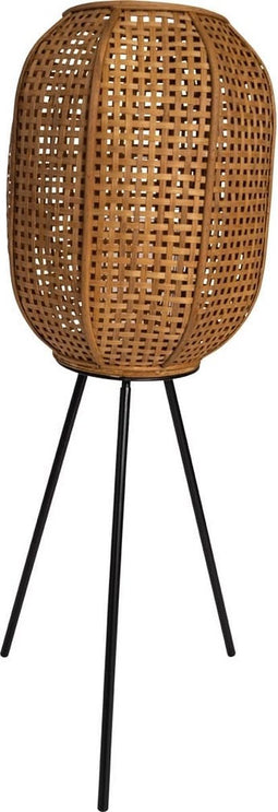 Lantaarn Macy op voet 32x88cm naturel - Lantaarn op voet naturel