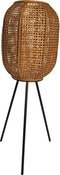 Lantaarn Macy op voet 32x88cm naturel - Lantaarn op voet naturel