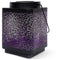 Lantaarn op zonne-energie - GARDEN ID Attract - Paars 16 x 16 h23 cm - 6 tot 8 uur autonomie - Mobiel - Aan/uit knop.