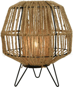 Lantaarn | Touw | Rond | Zwart