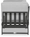 Lanterfant® Loungebank - Lars - Aluminium - Antraciet - Uitklapbaar
