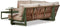 Lanterfant® Ralph - Loungeset XL - Aluminium - 7 personen - Mosgroen
