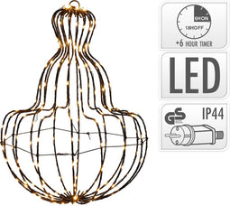 Lantern Foldable 34X40 cm 192L