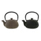 Theepot Home ESPRIT Zwart Beige Roestvrij staal Ijzer 300 ml (2 Stuks)
