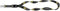 Lanyard OMP Zwart