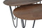 Home67 Salontafel Fabio - Mangohout - Set van 2