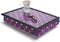 Lap Tray - schootkussen - paars gestipt