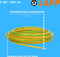 LAPP 4160200 Draad Multi-Standard SC 2.1 1 x 0.75 mm² Groen, Geel 100 m