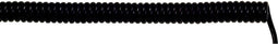 LAPP 73220254 Spiraalkabel UNITRONIC® SPIRAL 500 mm / 2000 mm 4 x 0.25 mm² Zwart 1 stuk(s)