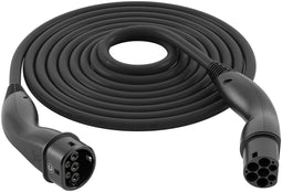 LAPP MOBILITY HELIX® Type 2 charging cable, up to 7.4 kW, 5 m, black - 32 A, 1-phase, for charging h