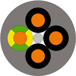 LAPP ÖLFLEX® CLASSIC 110 Stuurstroomkabel 3 x 1.50 mm² Grijs 1119903/100 100 m