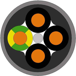 LAPP ÖLFLEX® SMART 108 Stuurstroomkabel 2 x 0.75 mm² Grijs 18020099/100 100 m