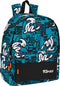 Laptop Backpack El Niño el niÑo Black Blue (31 x 40 x 16 cm)