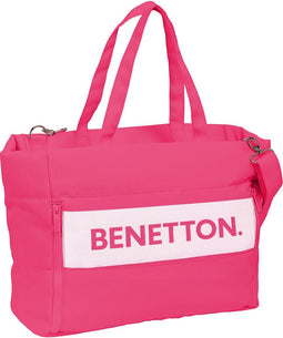 Laptop Case Benetton Raspberry Fuchsia (54 x 31 x 17 cm)