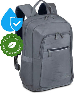 Laptop Case Rivacase Hoes Laptop - Laptopsleeve - Geschikt voor een Macbook - Opbergmap/Sleeve - Alpendorf ECO Grey 14" - Back to School