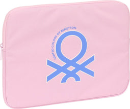 Laptop Cover Benetton Pink Pink (34 x 25 x 2 cm)