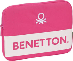 Laptop Cover Benetton Raspberry Fuchsia (31 x 23 x 2 cm)