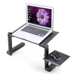 Laptop standaard Verstelbaar Universeel - Laptoptafel - Zwart