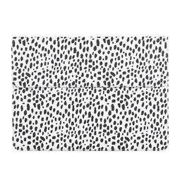 Laptophoes 12 / 13 Inch - MS Sleeve - Panterprint Wit