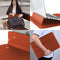 Laptophoes 13.3 Inch - Classic Ergonomische Sleeve - Bruin Leer