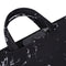 Laptophoes 13.3 Inch - Sleeve met Handvat - Zwart Marmer