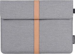 Laptophoes 13 Inch CA – Case Hoes Geschikt voor o.a Macbook Pro 13 Inch 2009-2012 / Pro 14 inch 2021 / Macbook Air 2008-2017 – Laptop Sleeve – Grijs