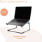 Laptopstandaard R-Go Steel Office Zwart