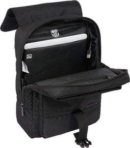 Laptoptas (13,3 inch), School, Business, Reizen - USB-dock, Sportief, Ergonomisch, Stevig - Safta, F.C. Barcelona Embleem (39x29x12 cm)