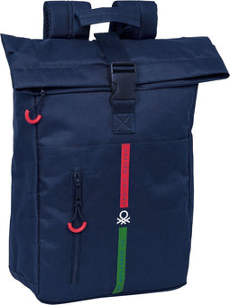 Laptoptas Benetton Italy Marineblauw 28 x 42 x 13 cm