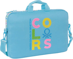Laptoptas Benetton Spring Celeste 40 x 27 x 4 cm