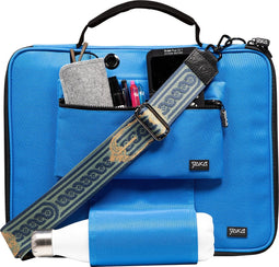 LAPTOPTAS - BLAUW - 15.6 inch - Revolutionaire "Fix and Go"